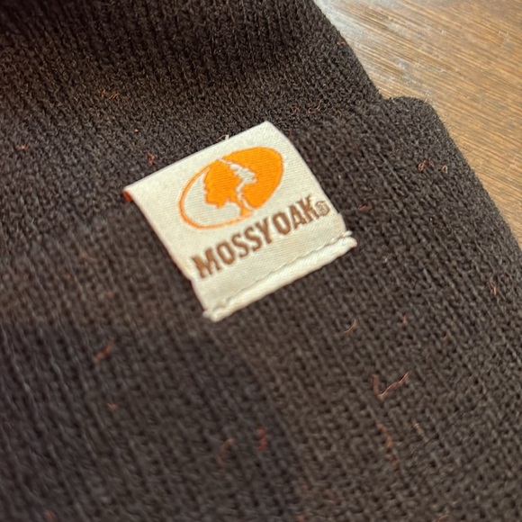 Mossy Oak Two Pack, Knit wide cuffed beanies,  patch logo OSFM - Picture 3 of 8